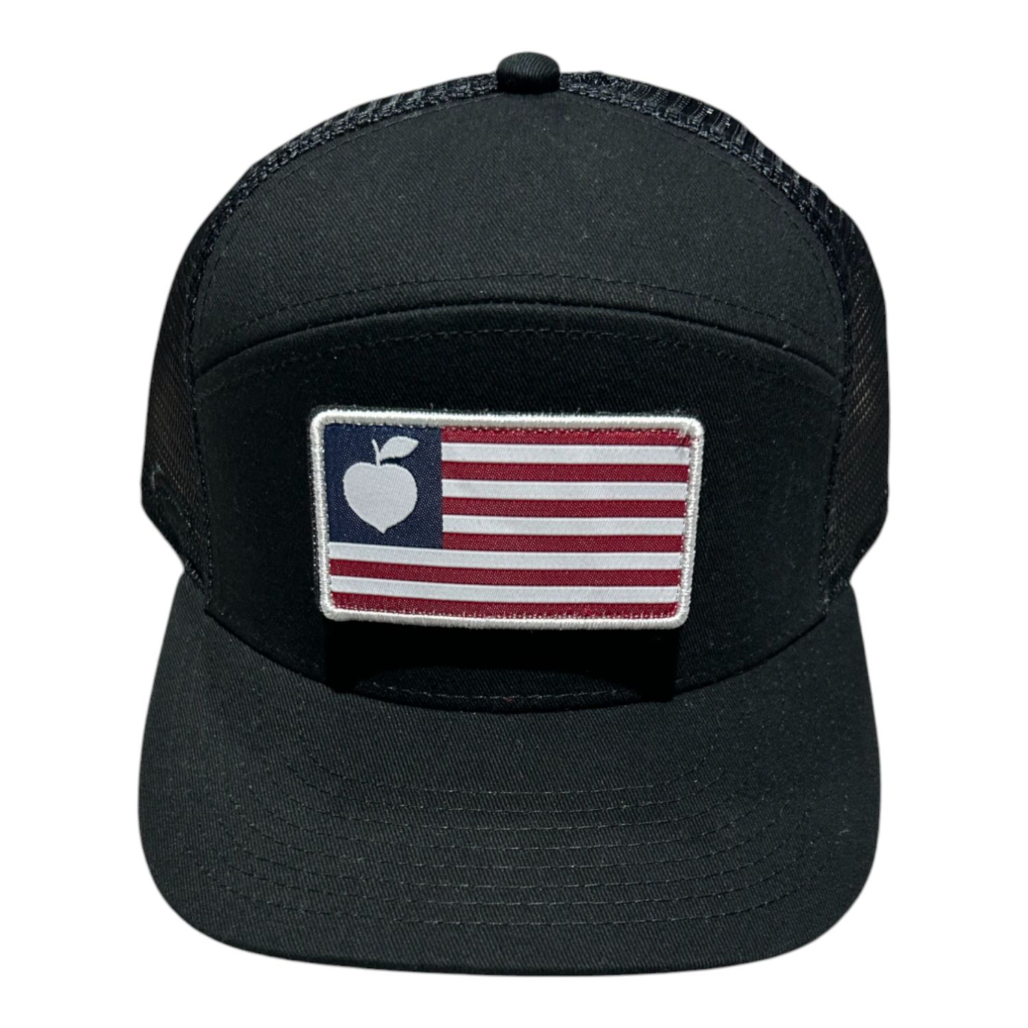 PEACH STATE GOLF VELCRO PATCH HAT BLACK