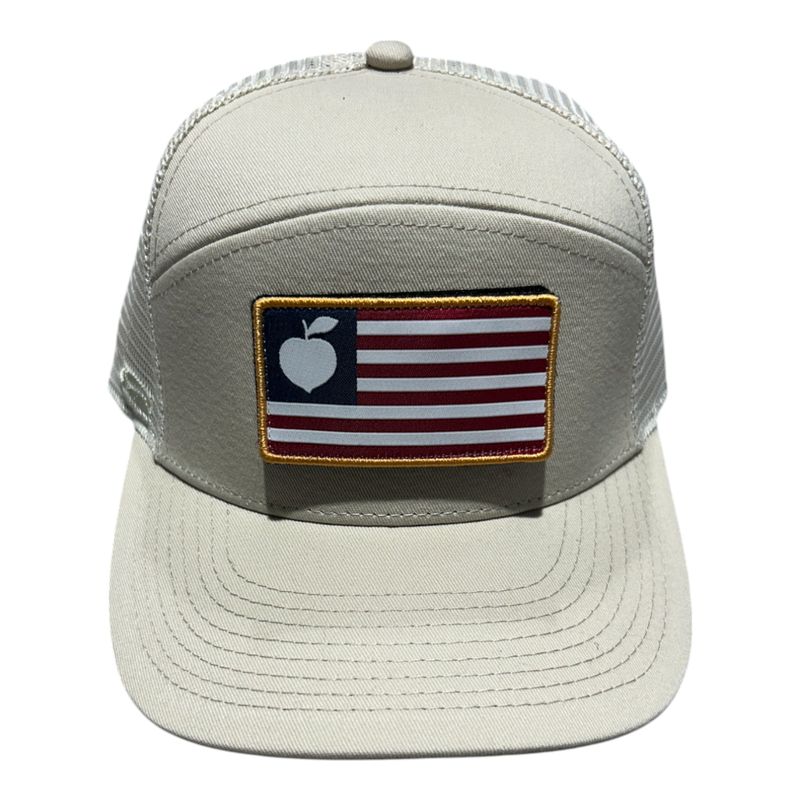 PEACH STATE GOLF VELCRO PATCH HAT STONE