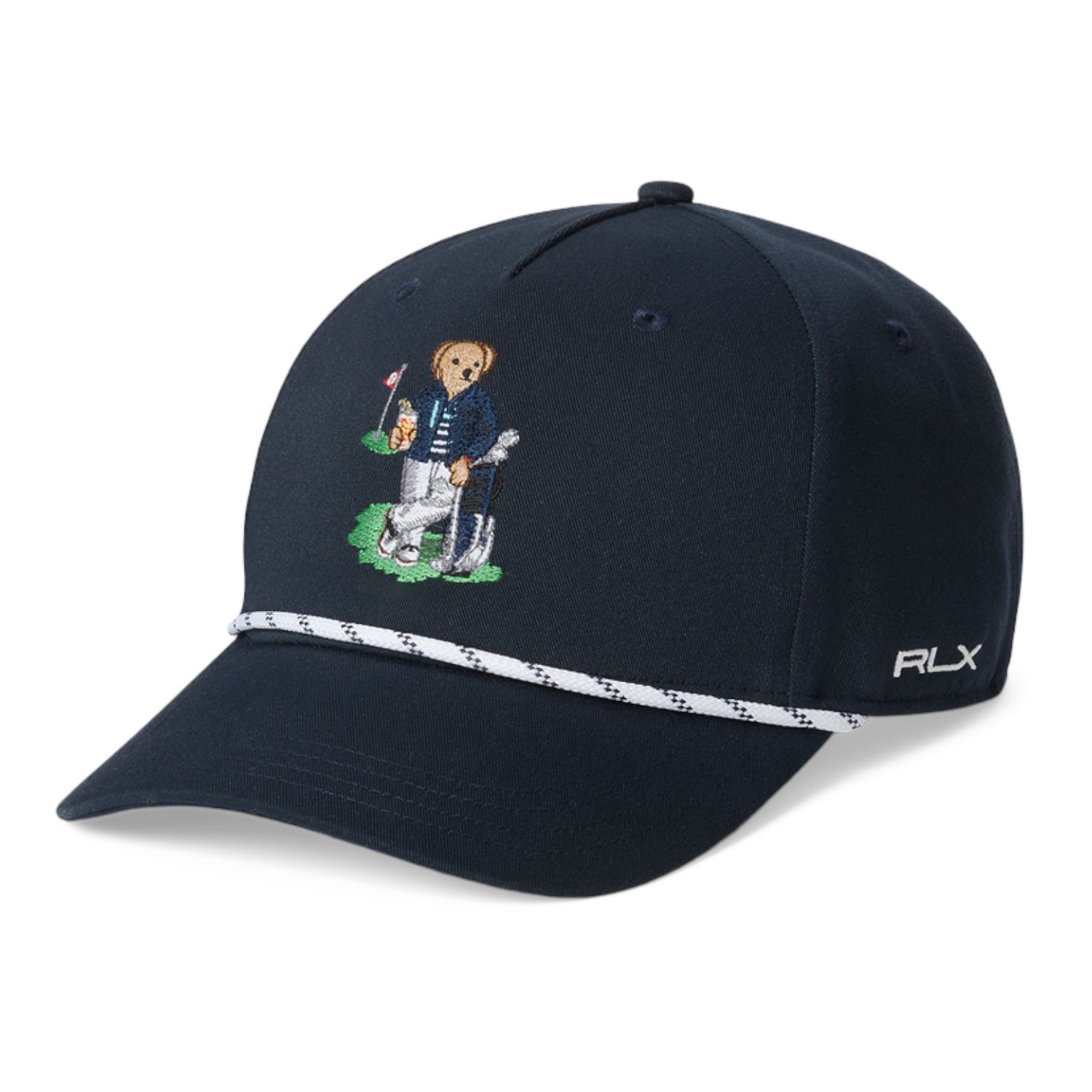 RLX GOLF BEAR 19TH HOLE NOVELTY CAP NAVY