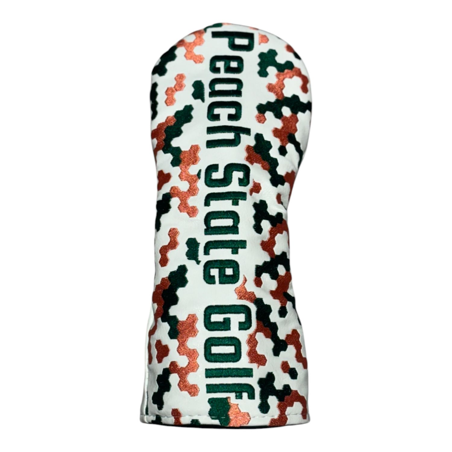 PEACH STATE GOLF X BETTINARDI HEX CAMO FAIRWAY HEADCOVER WHITE