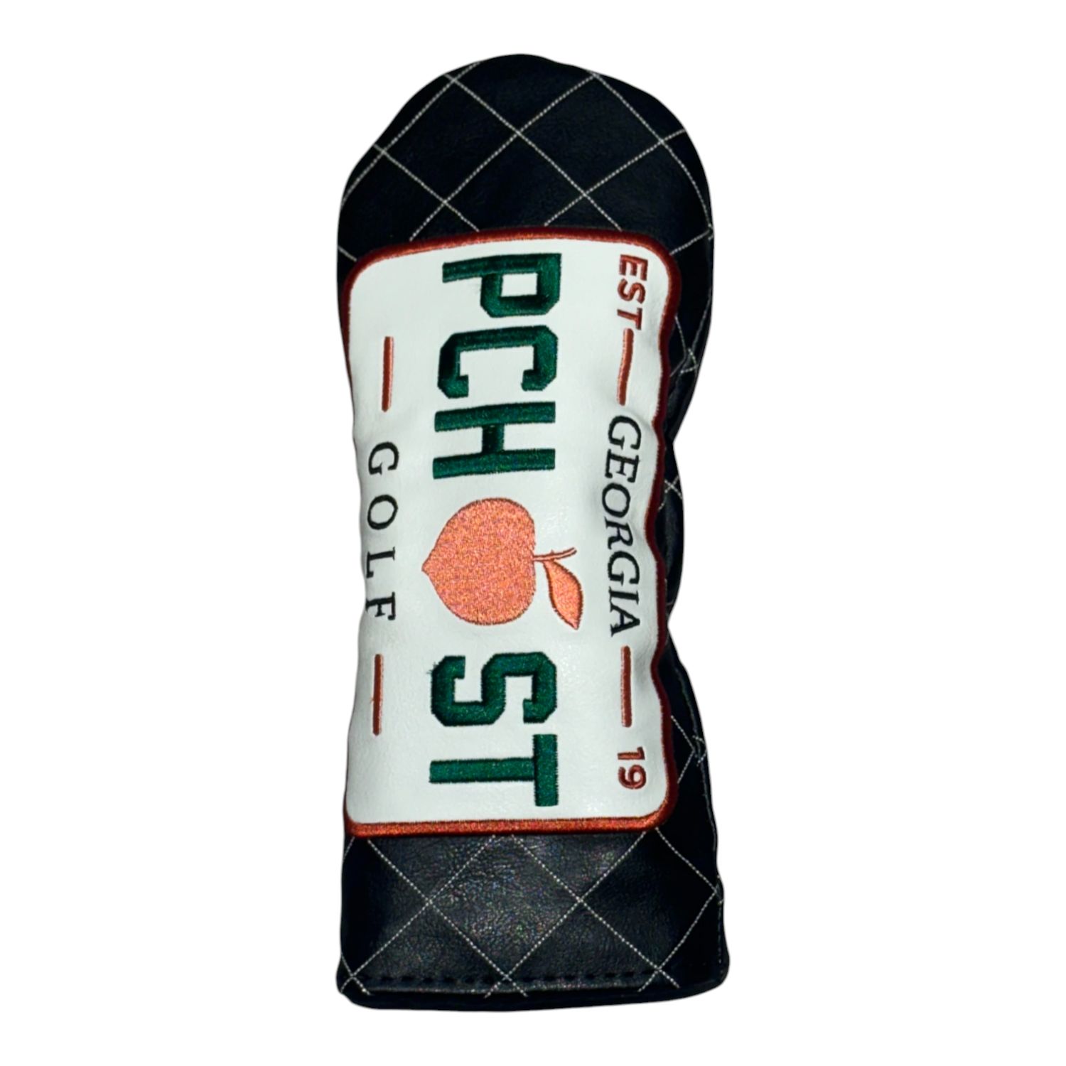 PEACH STATE GOLF X BETTINARDI LICENSE PLATE FAIRWAY HEADCOVER BLACK