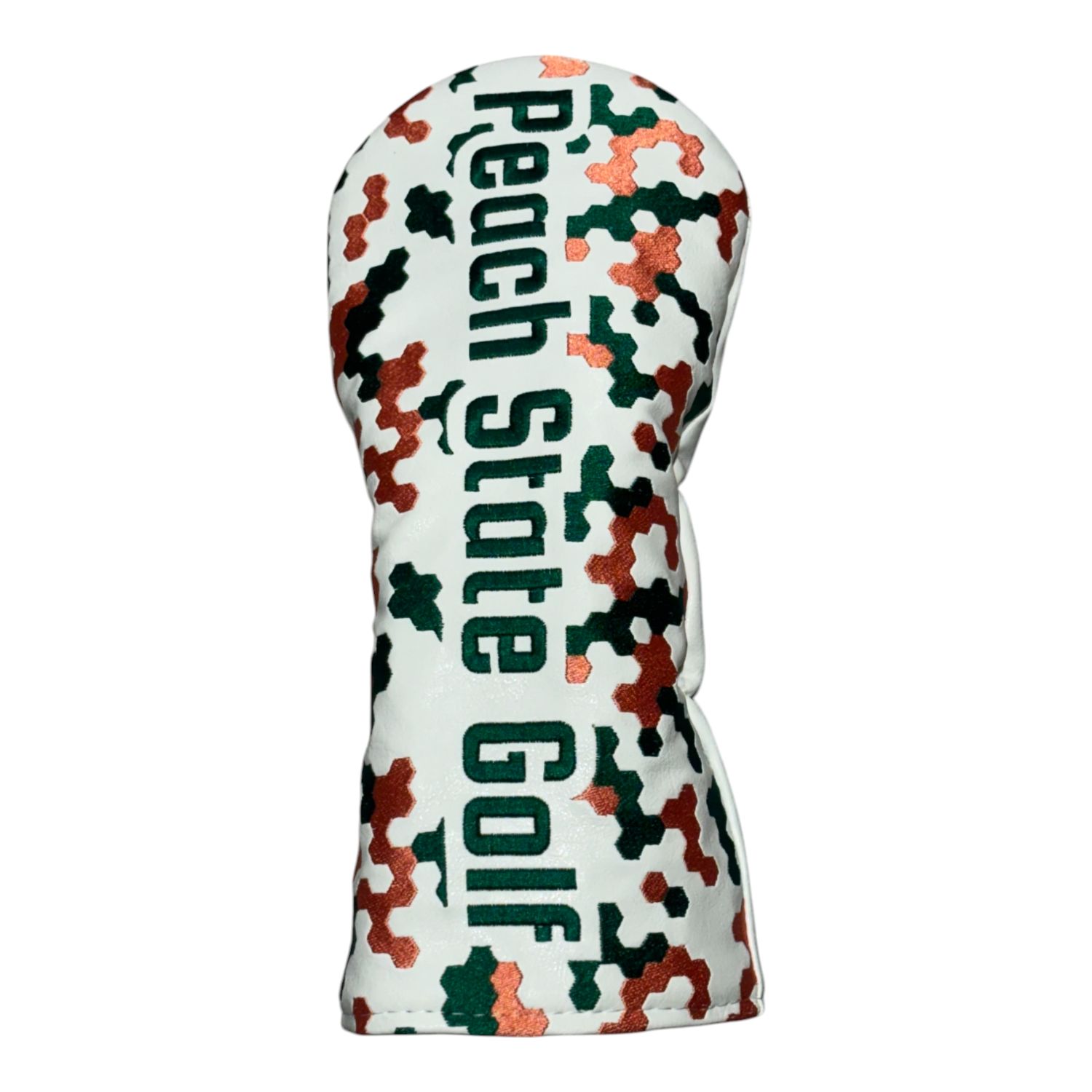 PEACH STATE GOLF X BETTINARDI HEX CAMO DRIVER HEADCOVER WHITE