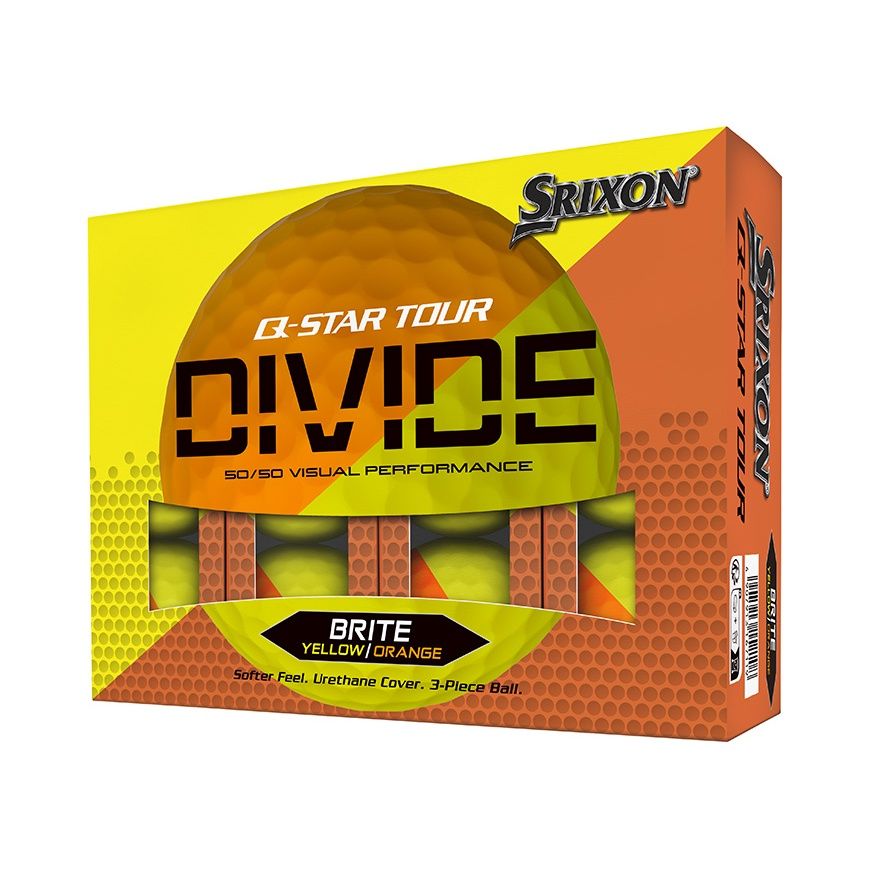 SRIXON Q STAR TOUR DIVIDE 2 YELLOW/ORANGE