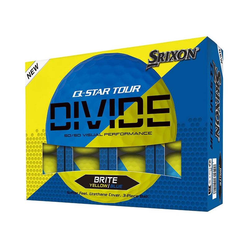 SRIXON Q STAR TOUR DIVIDE 2 YELLOW/BLUE