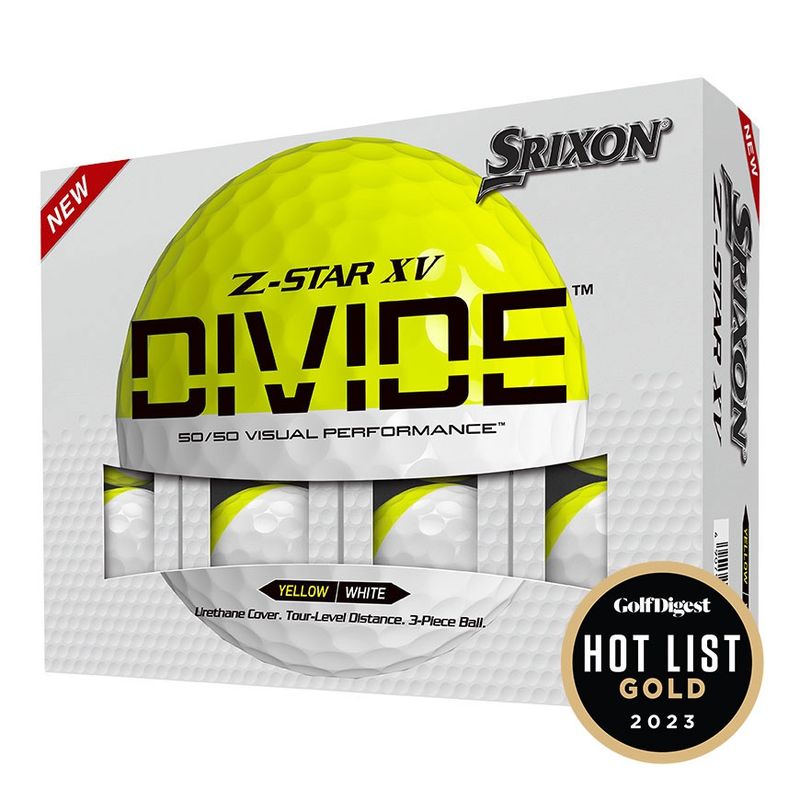 SRIXON Z STAR XV 8 DIVIDE WHITE/YELLOW