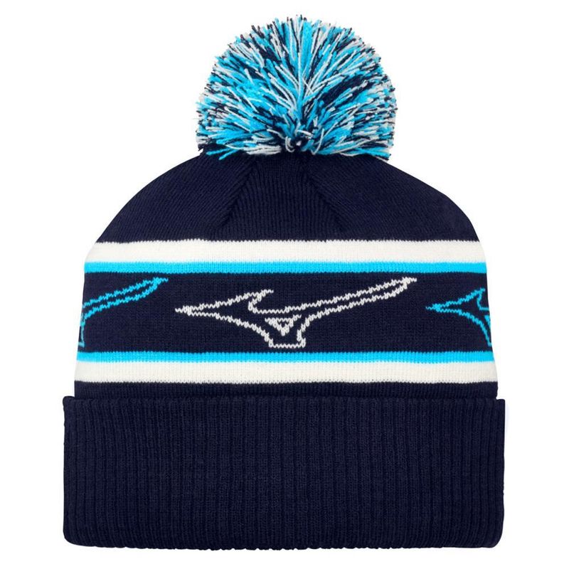 MIZUNO TOUR KNIT POM NAVY