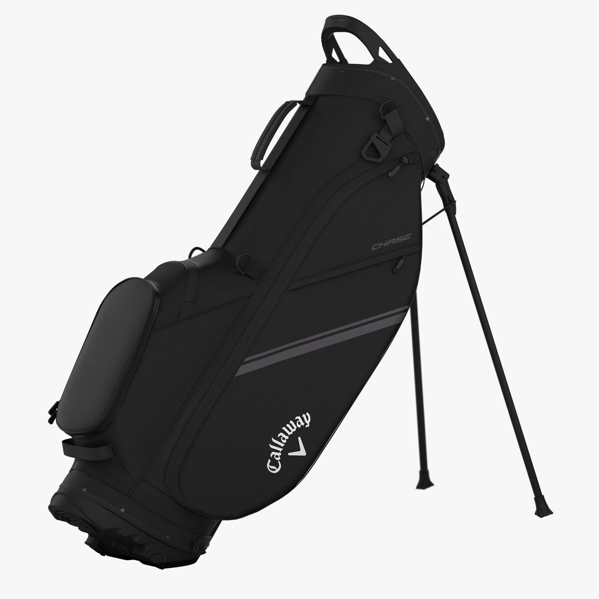 CALLAWAY GOLF CHASE STAND BAG BLACK 25