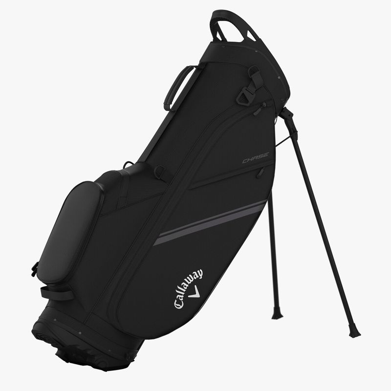 CALLAWAY GOLF CHASE STAND BAG BLACK 25
