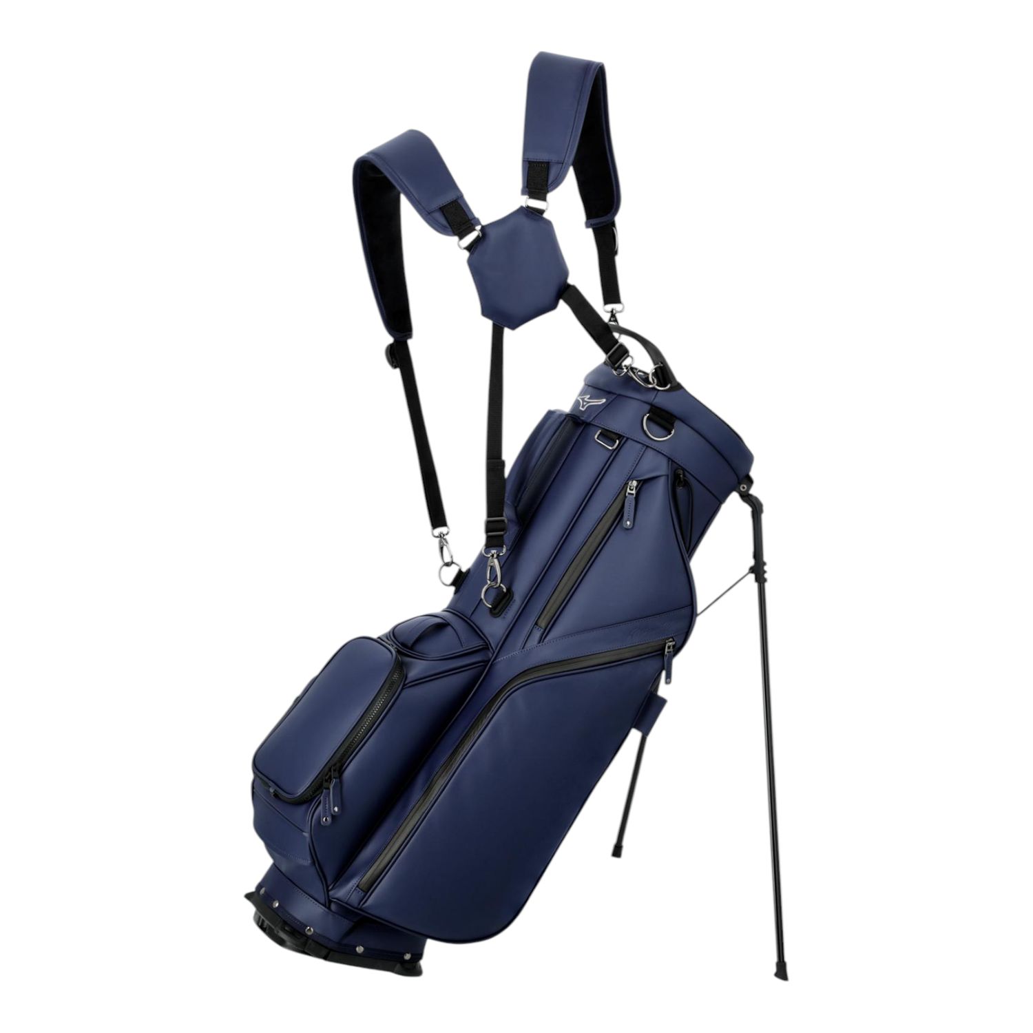 MIZUNO PRO STAND BAG NAVY