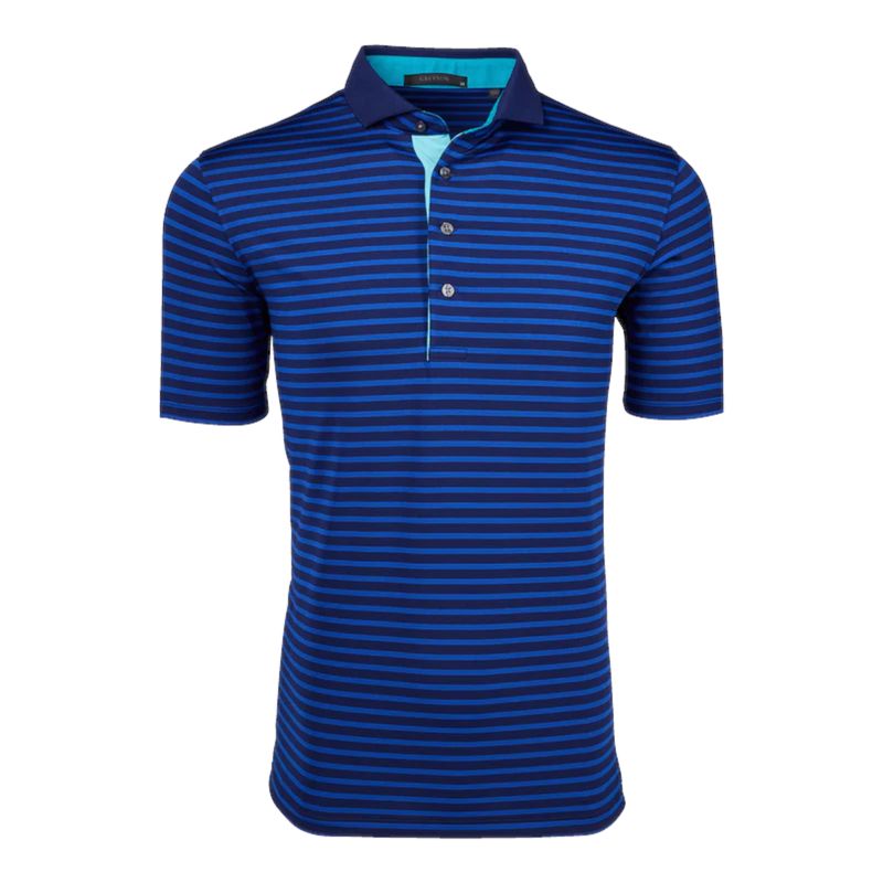 GREYSON SANTA ANA POLO MALTESE BLUE/IONA