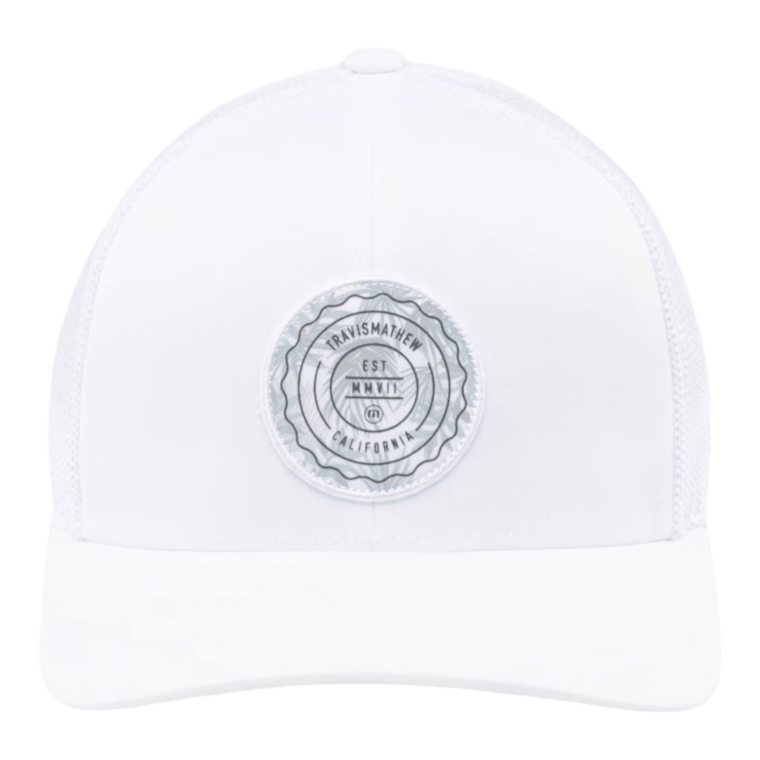 TRAVISMATHEW THE PATCH SNAPBACK FLORAL WHITE