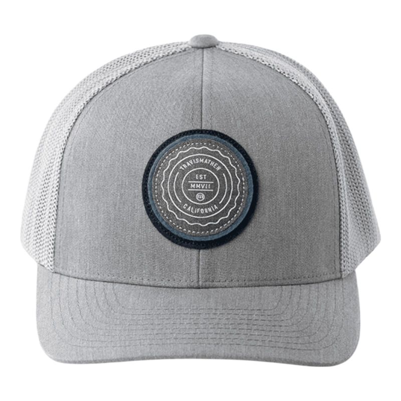 TRAVISMATHEW THE PATCH SNAPBACK HEATHER GREY