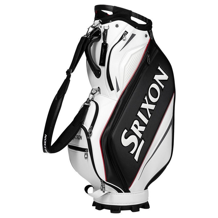 SRIXON ZXI MIDSIZED STAFF BAG WHITE/BLACK
