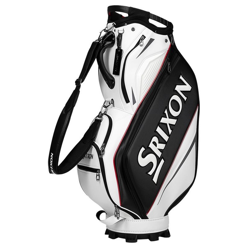 SRIXON ZXI MIDSIZED STAFF BAG WHITE/BLACK