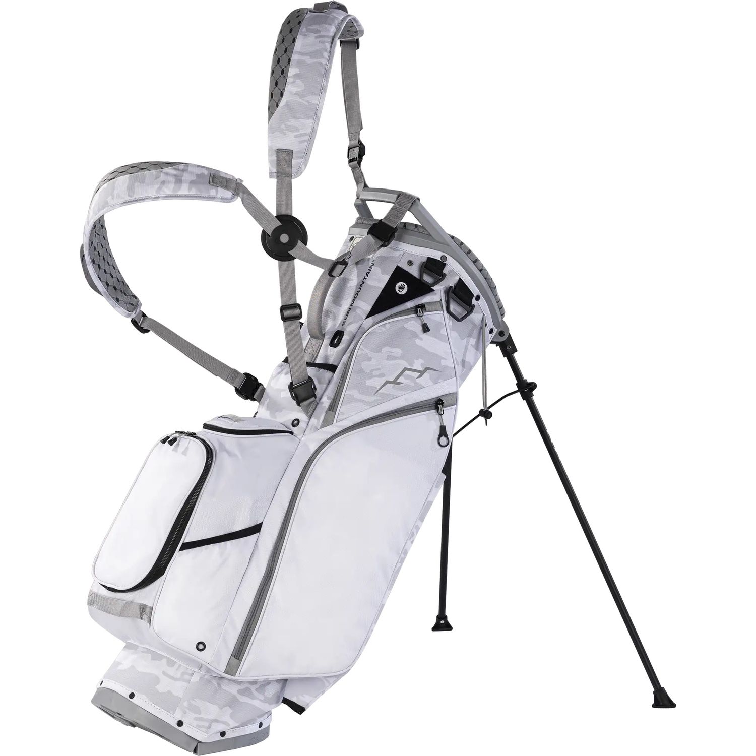 SUN MOUNTAIN E 3.5 14 WAY STAND BAG SNOW CAMO/WHITE