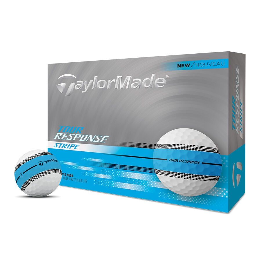 TAYLORMADE 2025 TOUR RESPONSE STRIPE NEON BLUE
