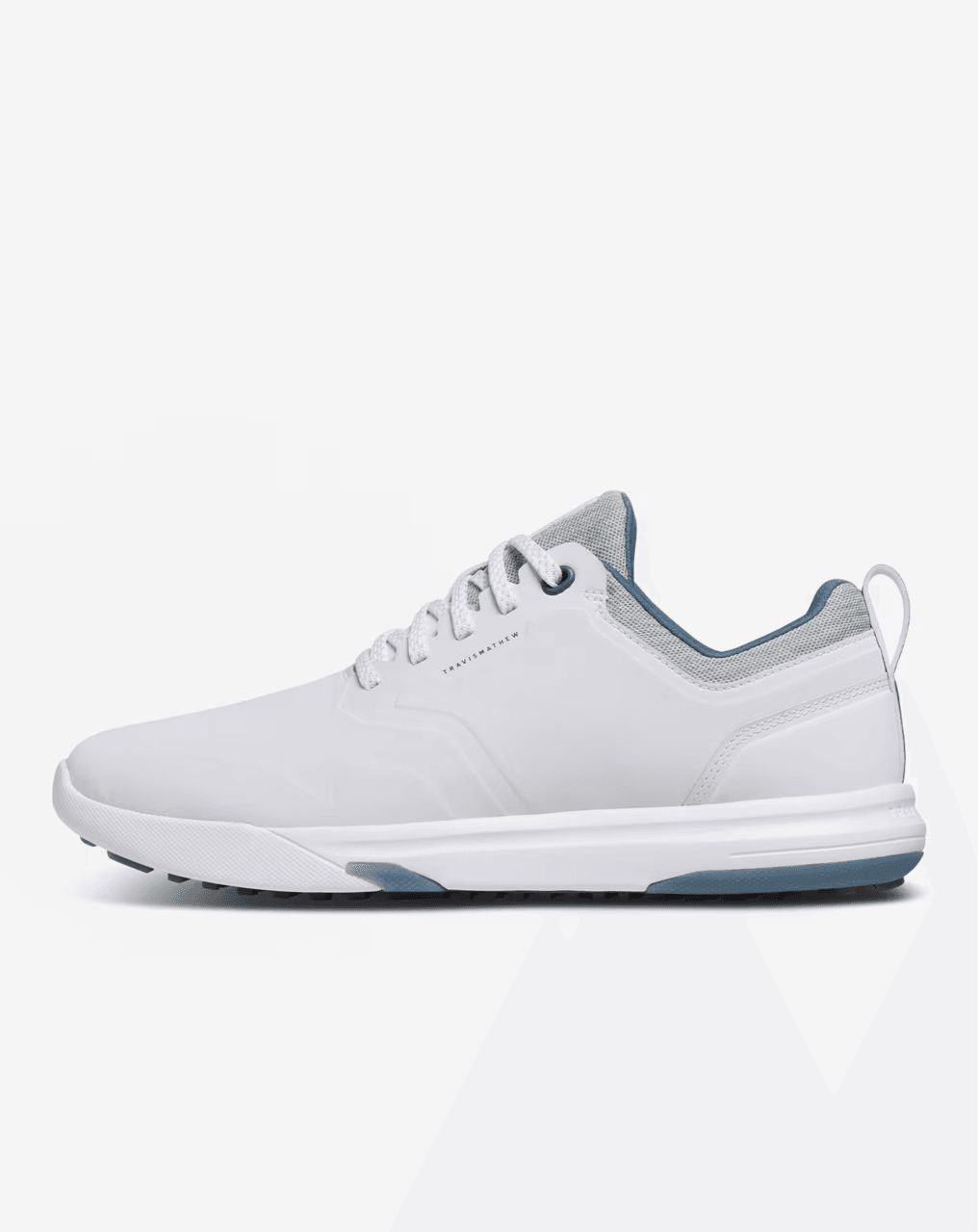 TRAVISMATHEW THE DAILY PRO HYBRID PLUS GOLF SHOE WHITE/BLUE