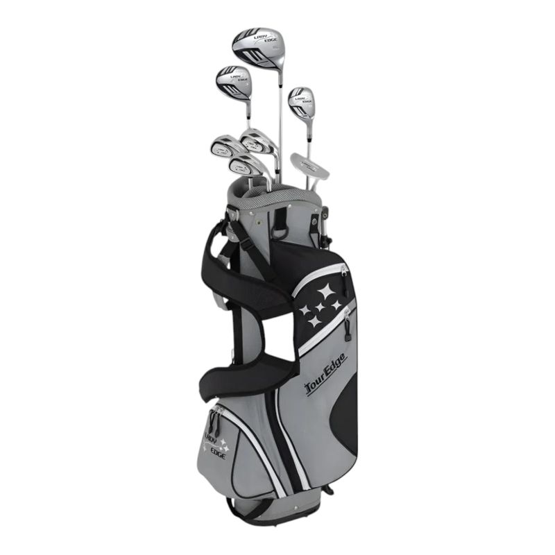 TOUR EDGE LADY EDGE BLACK/WHITE HALF BOX SET