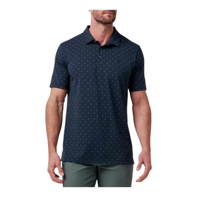 TRAVISMATHEW LINE OF PLAY POLO TOTAL ECLIPSE