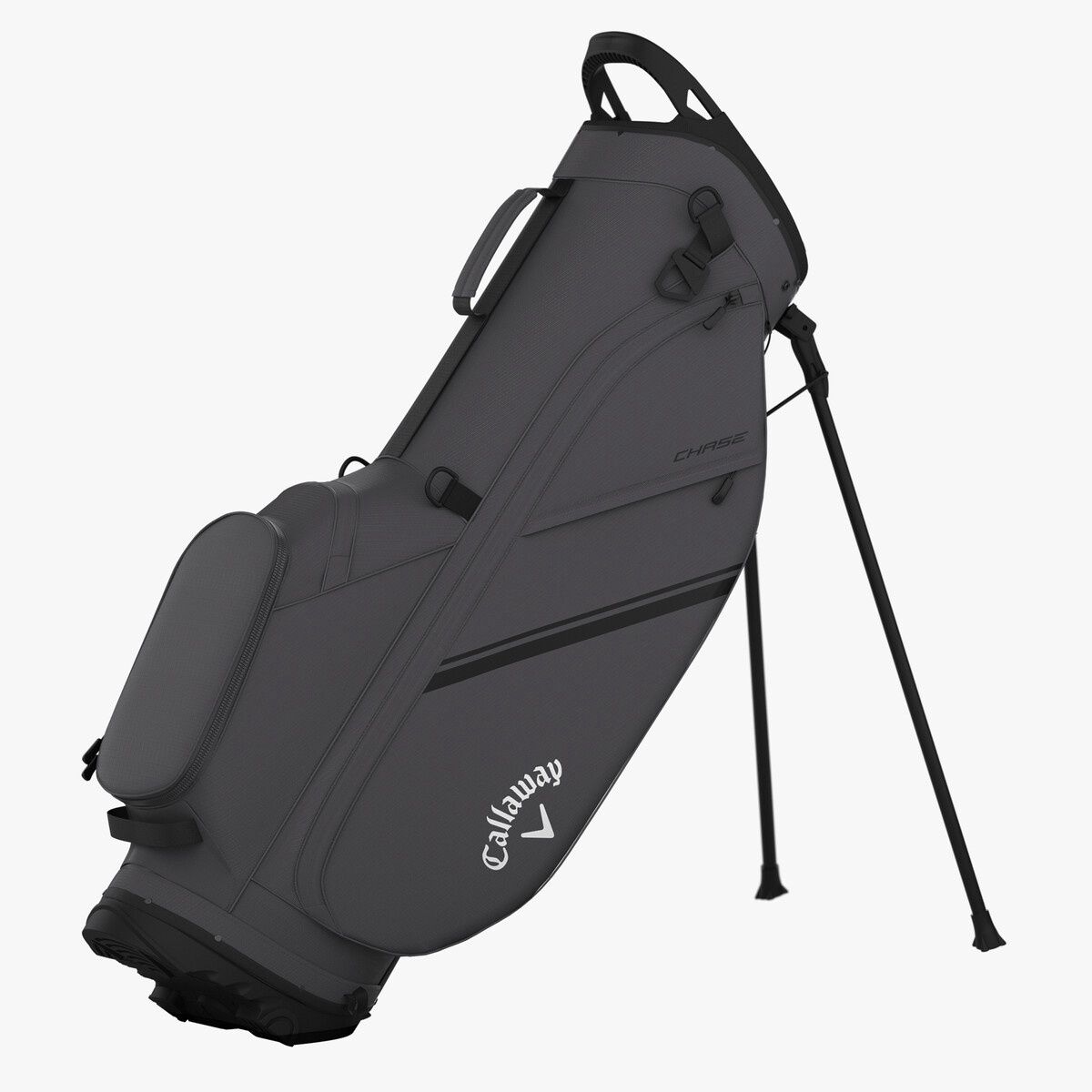 CALLAWAY GOLF CHASE STAND BAG CHARCOAL 25
