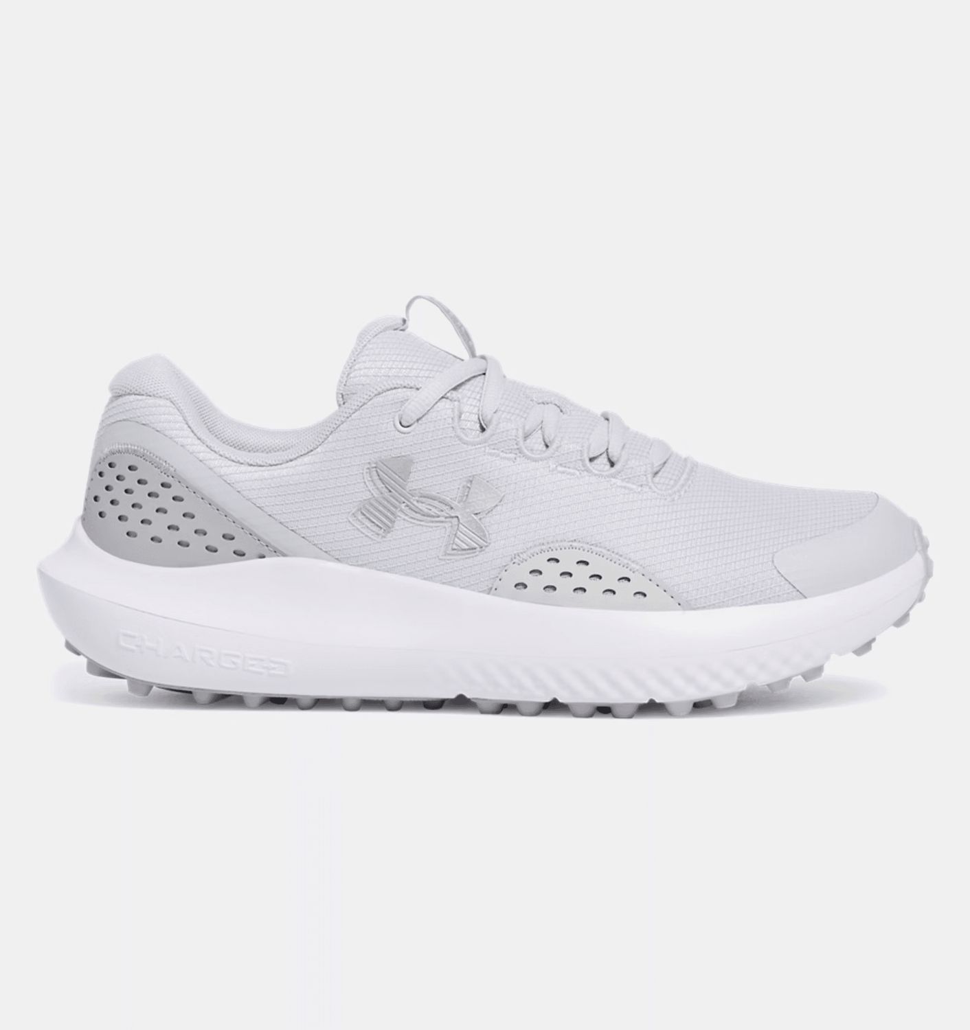 UNDER ARMOUR SURGE GOLF SHOE GREY/GREY
