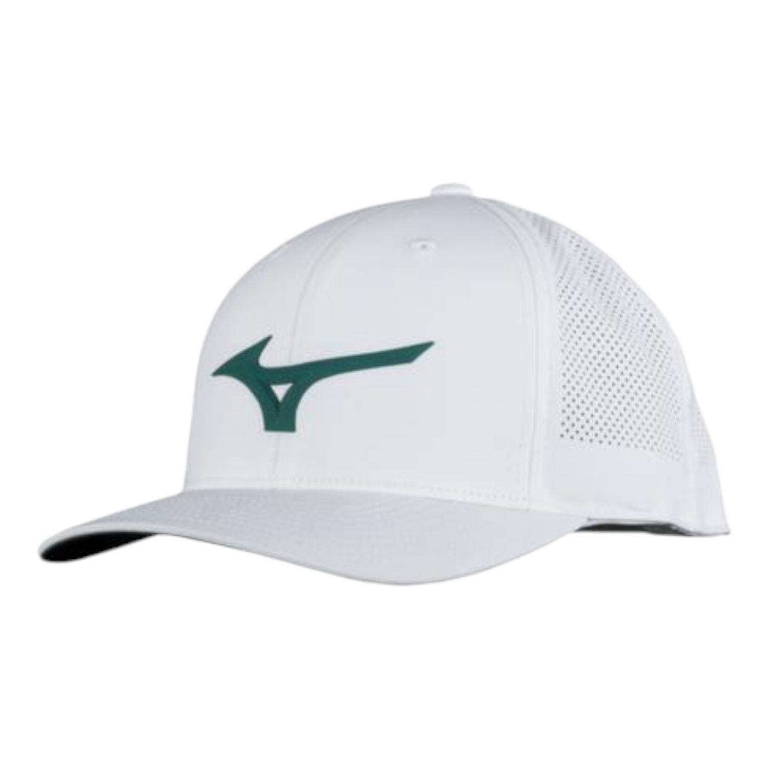 MIZUNO TOUR VENT SNAPBACK WHITE AZALEA