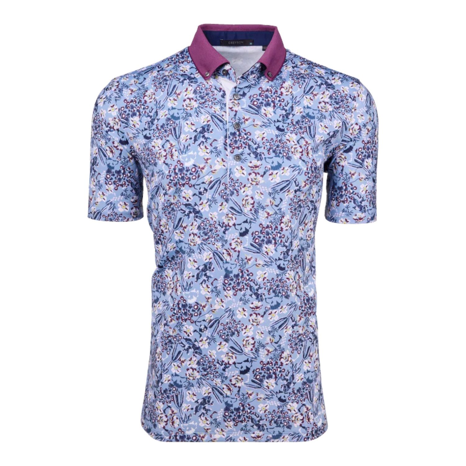 GREY DESERT FLORAL POLO BONNEVILLE