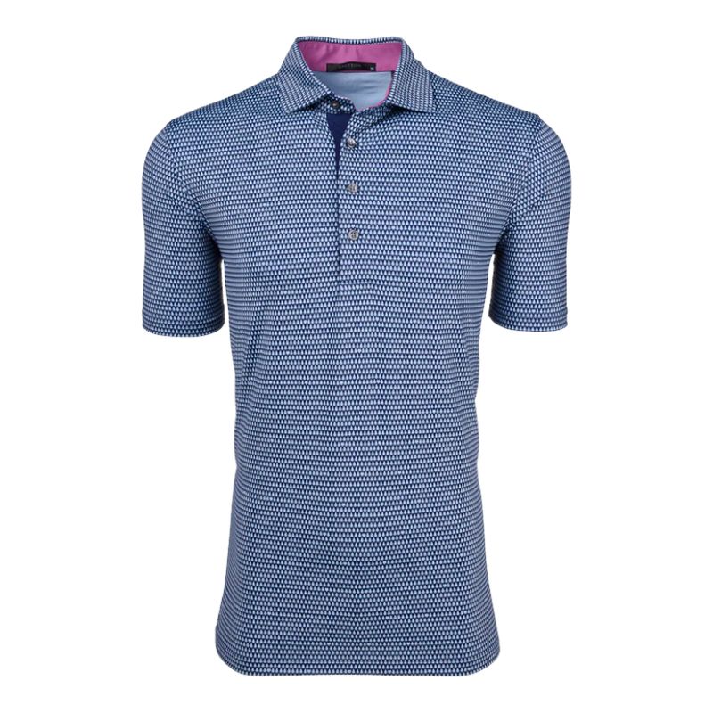 GREYSON ARROWHEAD POLO MALTESE BLUE