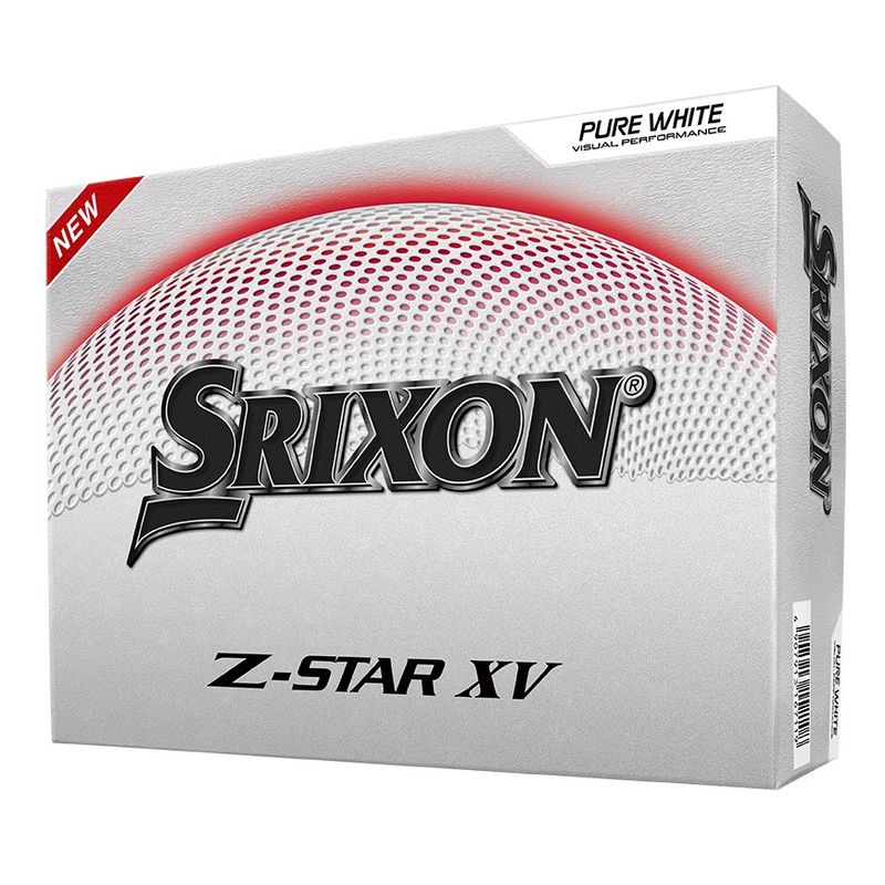 SRIXON Z STAR XV 9 GOLF BALLS PURE WHITE