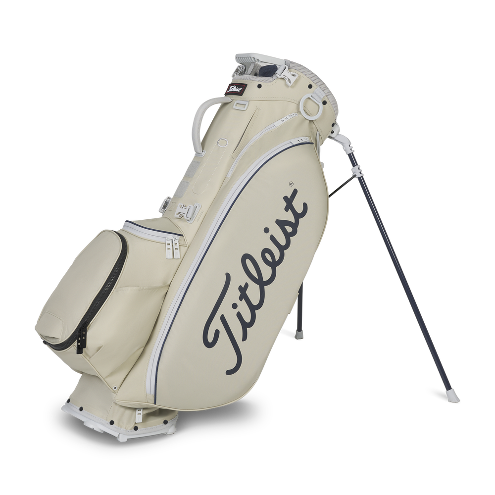 TITLEIST PLAYERS 5 STAND BAG SAND/NAVY