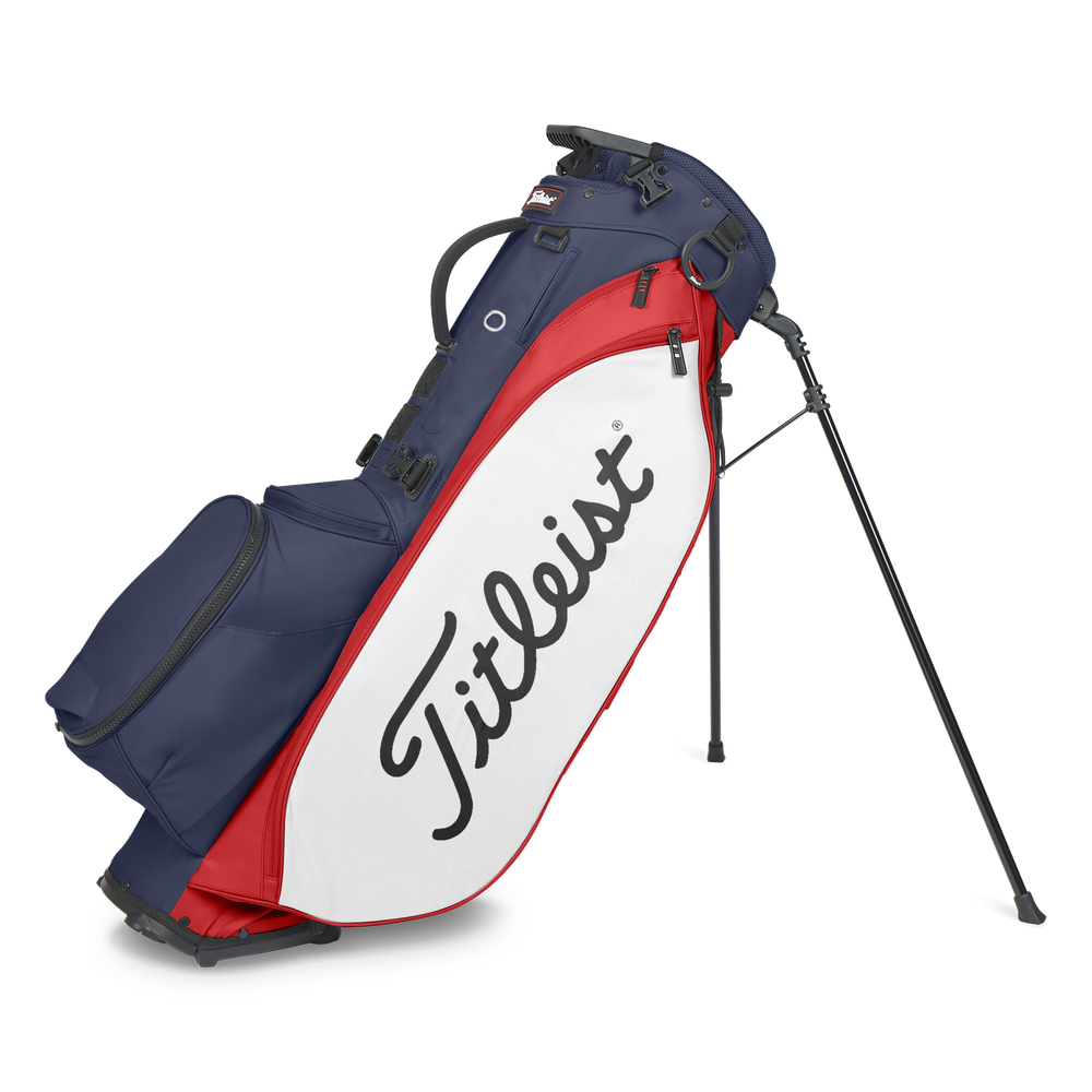 TITLEIST PLAYERS 5 STAND BAG NAVY/RED/WHITE