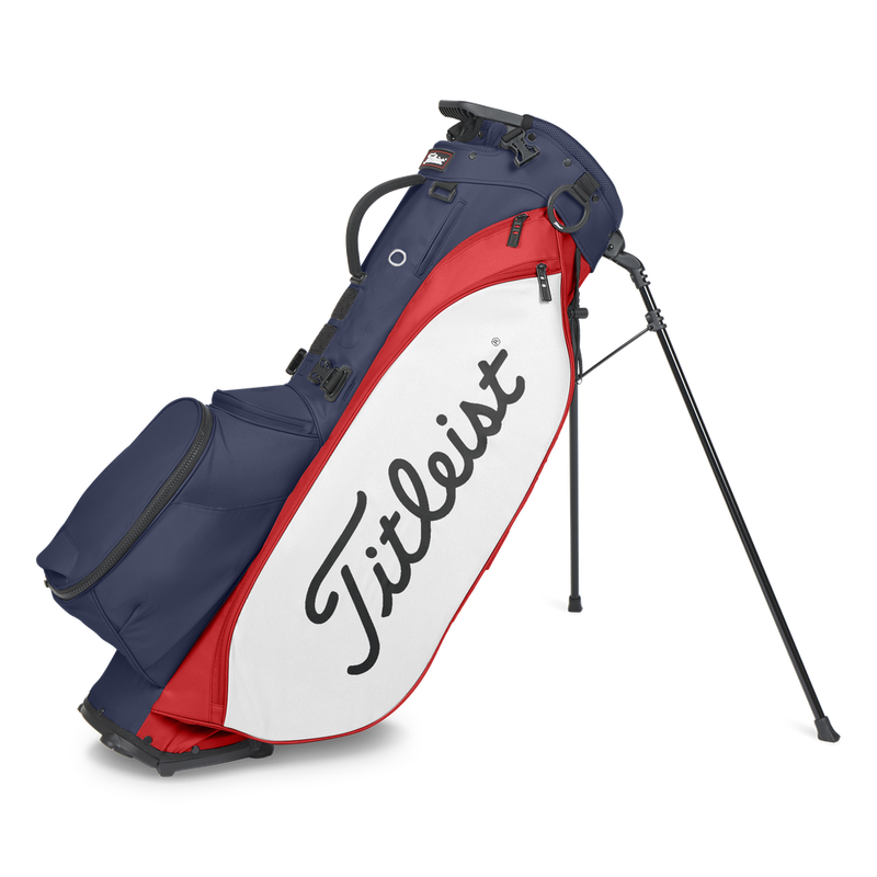 TITLEIST PLAYERS 5 STAND BAG NAVY/RED/WHITE