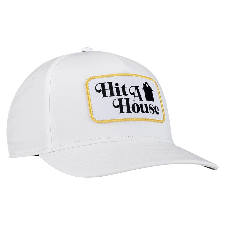 CLEVELAND GOLF HIT A HOUSE SNAPBACK WHITE