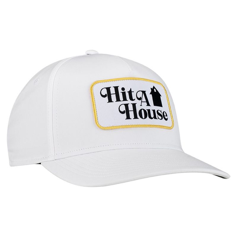 CLEVELAND GOLF HIT A HOUSE SNAPBACK WHITE