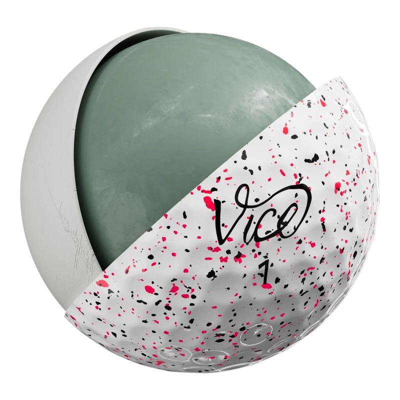 VICE GOLF PRO AIR DRIP RED BLACK