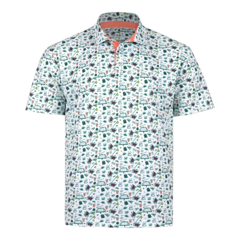 SWANNIES LANE POLO WHITE