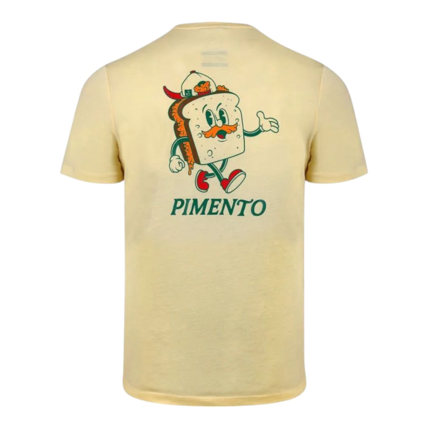 SWANNIES CHEESE T SHIRT YELLOW