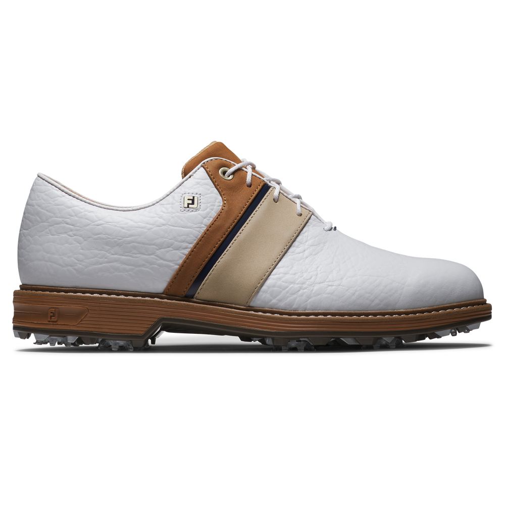 FOOTJOY PREMIERE SERIES PACKARD LX WHITE/BLUE/BROWN