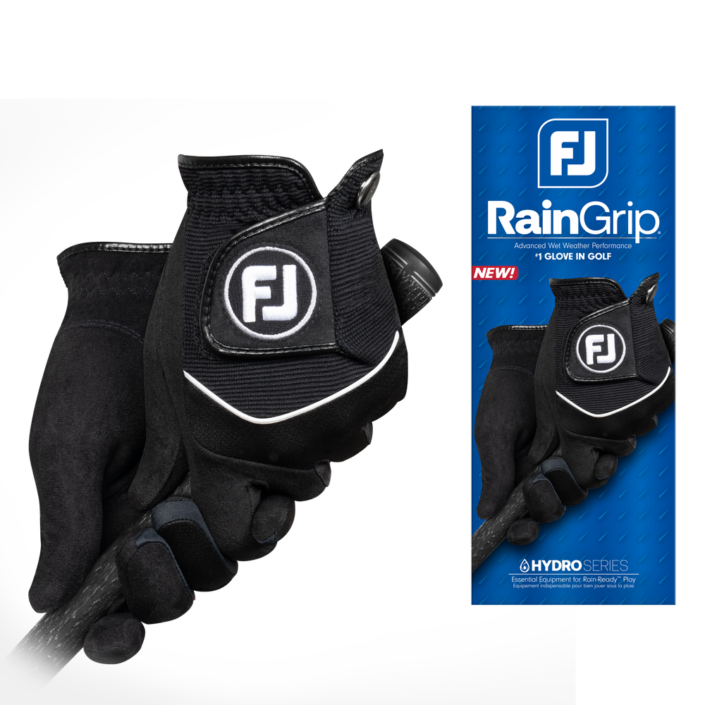 FOOTJOY RAIN GRIP GLOVE 2025 BLACK