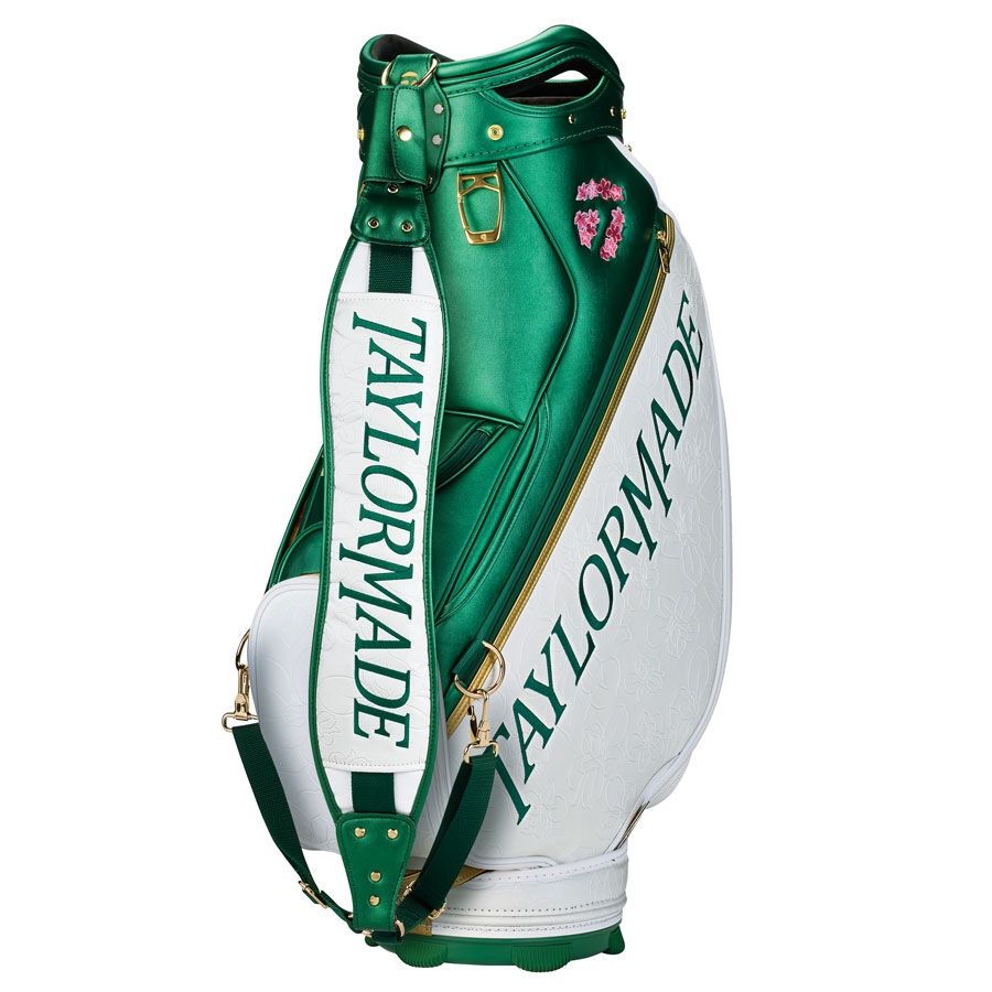 TAYLORMADE 25 SEASON OPENER STAFF BAG WHITE/GREEN