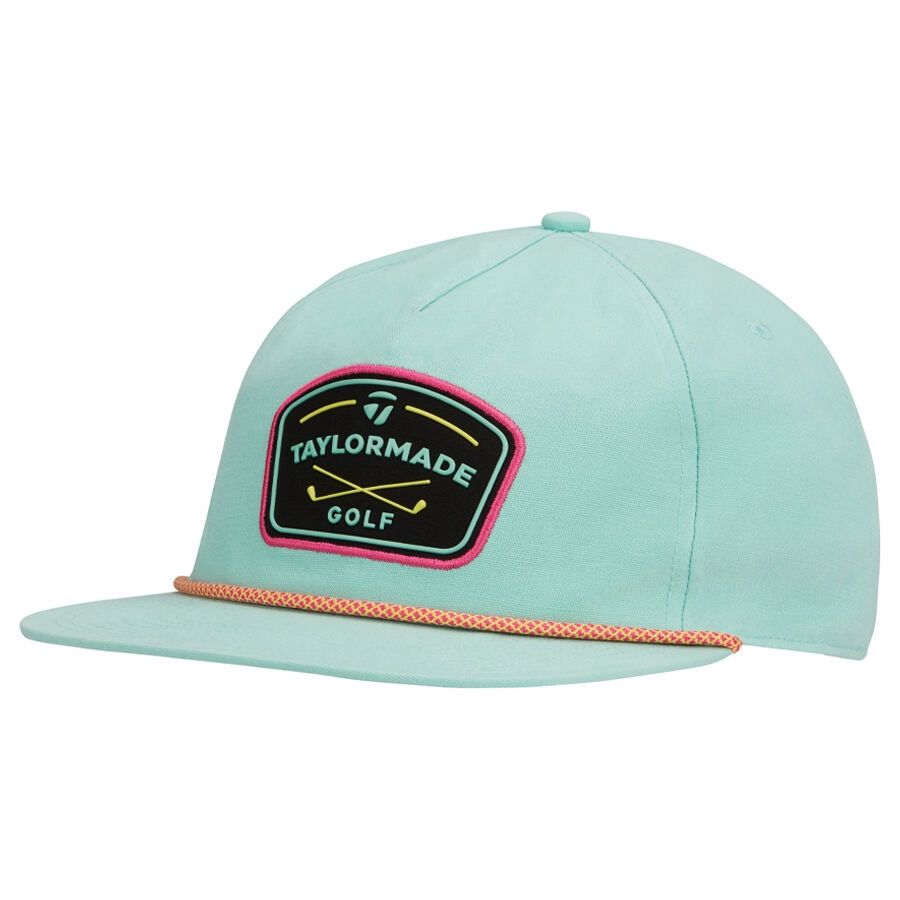 TAYLORMADE DAYTONA ROPE SNAPBACK HAT AQUA