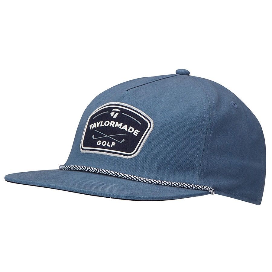 TAYLORMADE DAYTONA ROPE SNAPBACK HAT BLUE