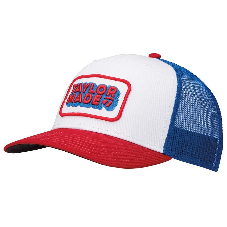 TAYLORMADE VENTURA RETRO TRUCKER HAT RED/WHITE/BLUE