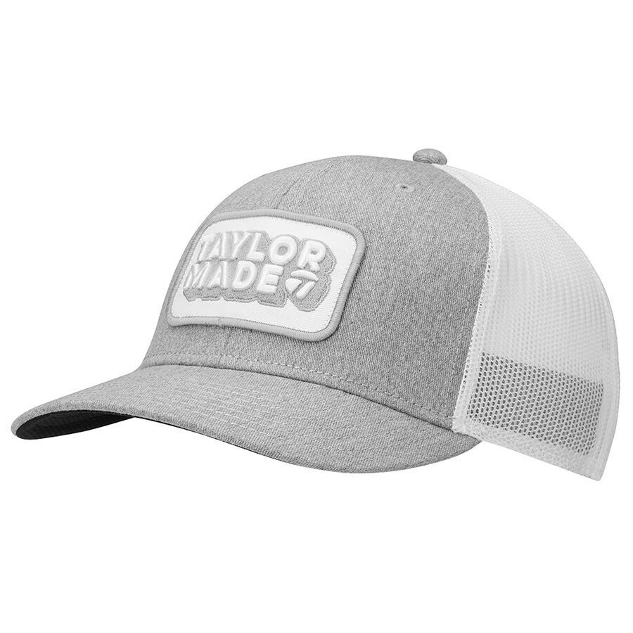 TAYLORMADE VENTURA RETRO TRUCKER HAT XXL GREY/WHITE