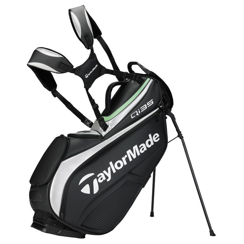 TAYLORMADE 25 TOUR STAND BAG BLACK/SILVER/GREEN
