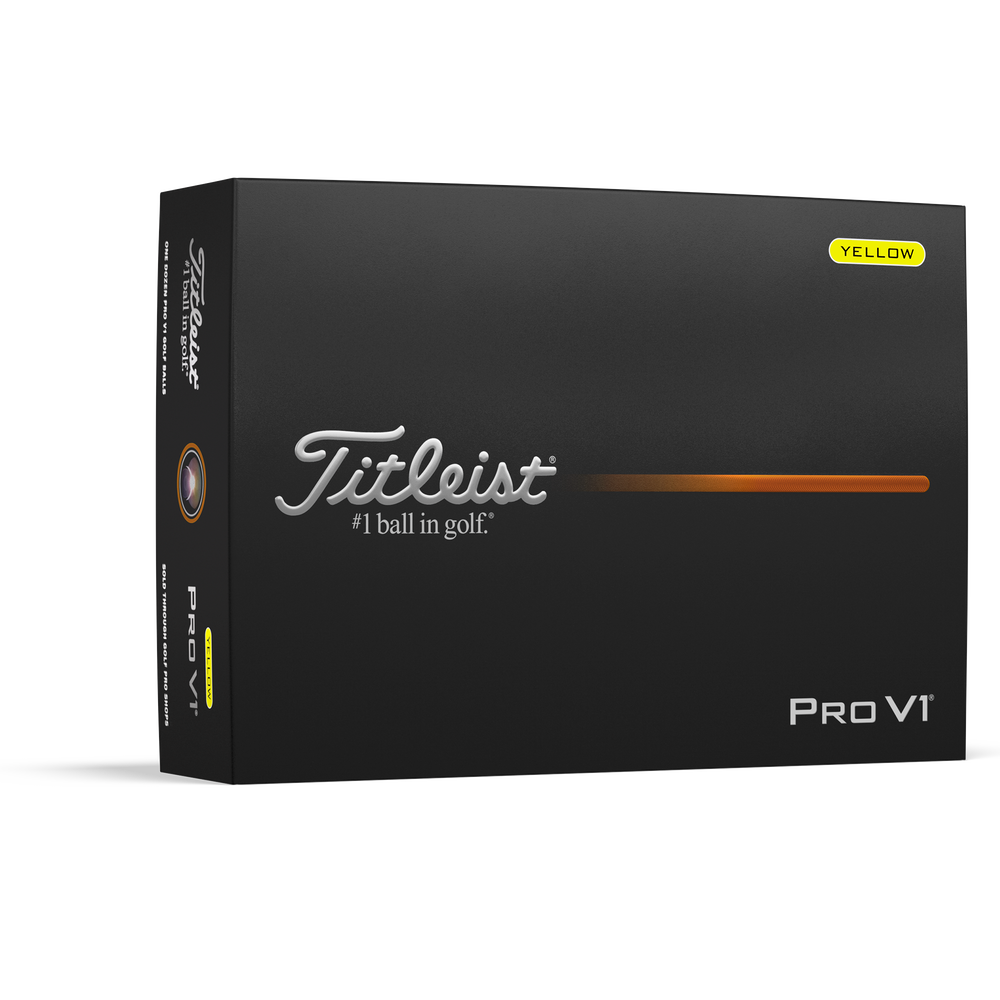 TITLEIST 2025 PRO V1 YELLOW