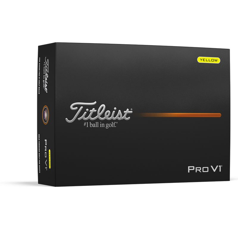 TITLEIST 2025 PRO V1 YELLOW