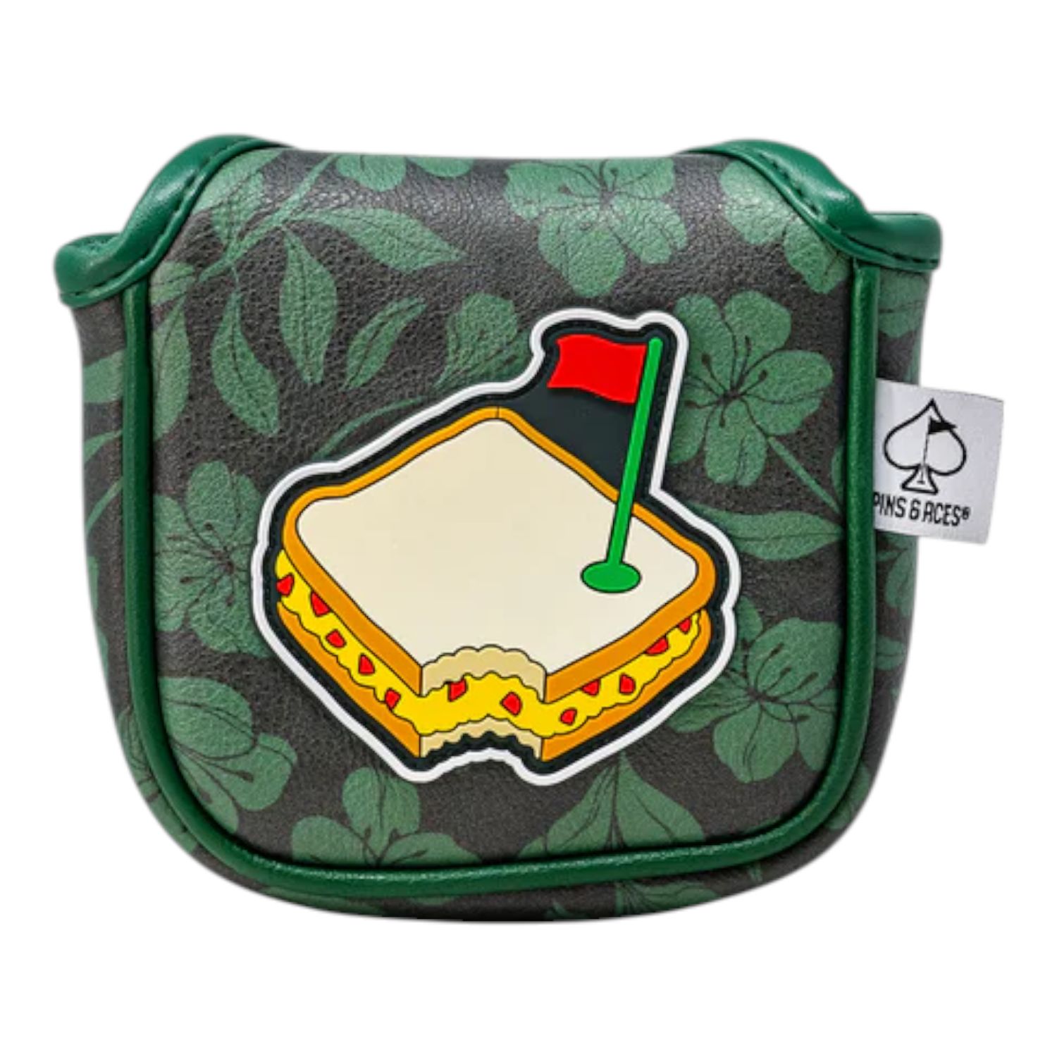PINS &amp; ACES PIMENTO MENU MALLET PUTTER HEADCOVER