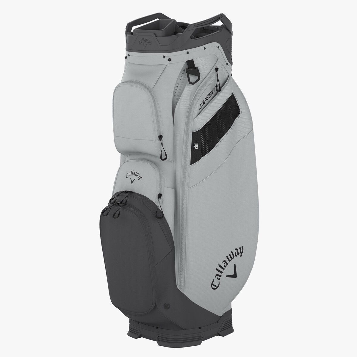 CALLAWAY GOLF ORG 14 CART BAG SILVER 25