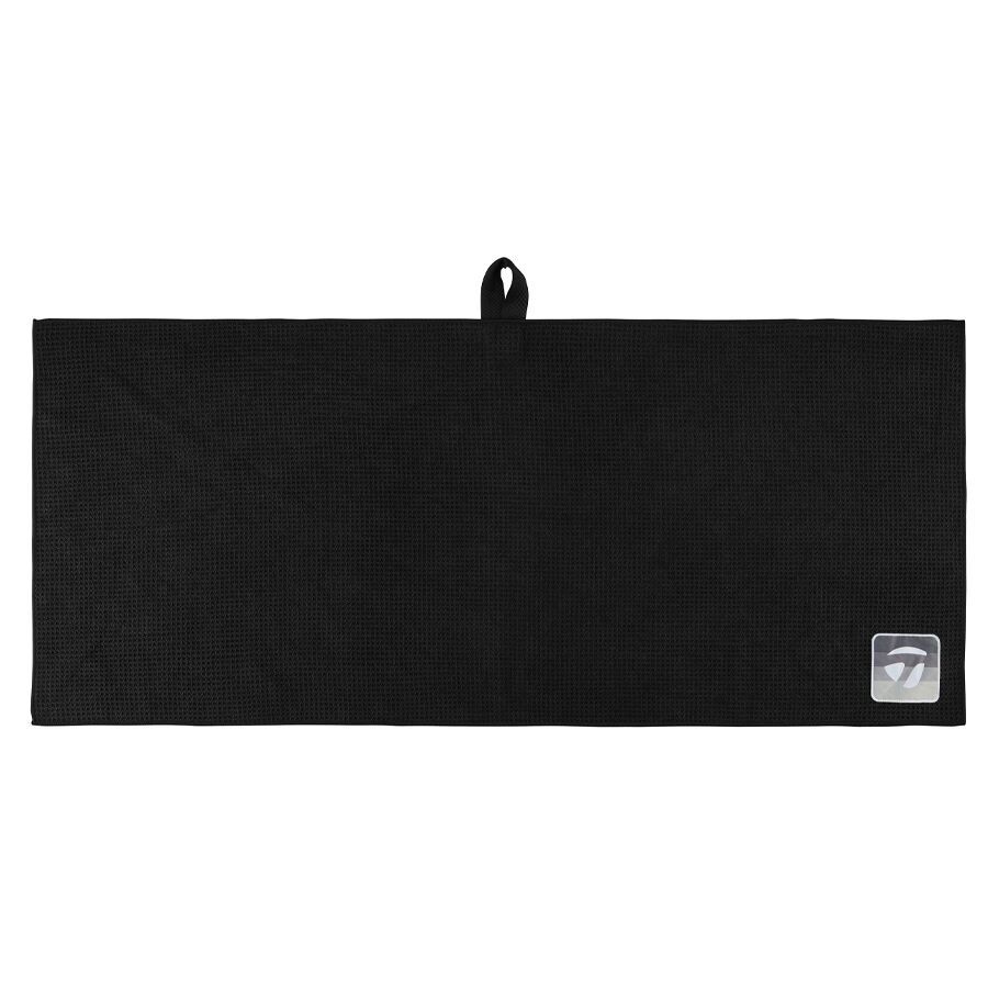 TAYLORMADE MAGNET TBUG PLAYERS TOWEL BLACK